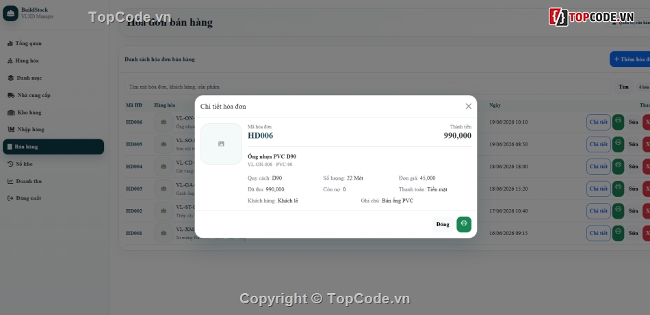 Website bán hàng,Website quản lý,quản lý bán hàng